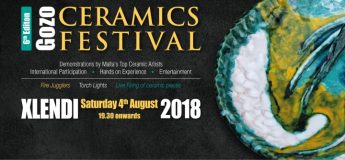 Visit Xlendi next Saturday evening for Gozo Ceramics Festival 2018
