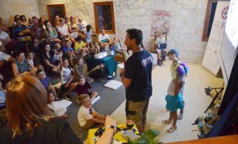 Children have fun with the art of filmmaking at Gozo Film Festival