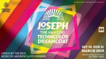 Joseph and the Amazing Technicolour Dreamcoat set for the Astra