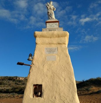 Our Lady of Hope statue in Ramla Bay, Gozo, to be restored