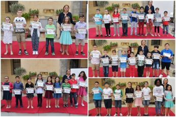 Certificate presentation for TCTC Robotica Nation students