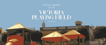 Victoria Playing Field’s long awaited opening taking place next week