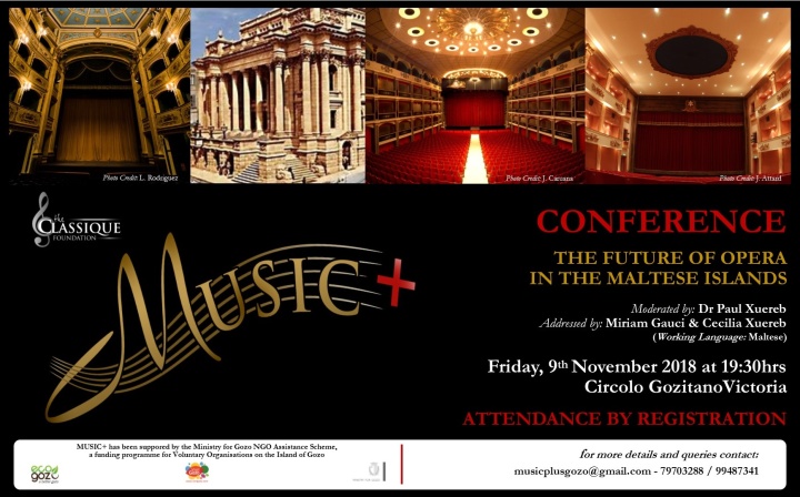 Recital and conference to close MUSIC+ mini festival in Gozo