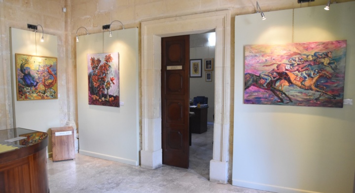 Blossom Gozo - Exhibition of oil paintings by Anastasia Pace