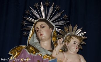 Gozo Cathedral celebrates the feast of our Lady of the Holy Rosary
