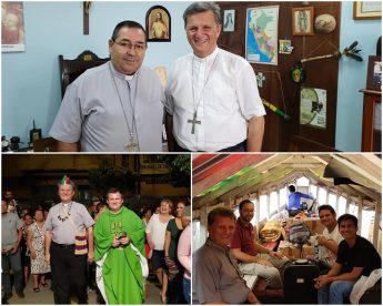 Bishop of Gozo Mgr Mario Grech on pastoral visit to Peru
