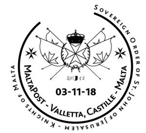 First Congress in Malta of the Sovereign Order – Hand stamp First Congress in Malta of the Sovereign Order – Hand stamp