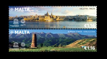 MaltaPost releasing joint stamp issue with Kyrgyzstan