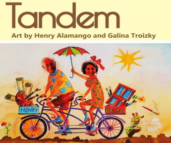 Tandem: Galina Troizky and Henry Alamango in Gozo exhibition