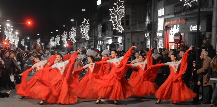 Enjoy a magical Christmassy evening at the Gozo Christmas Parade