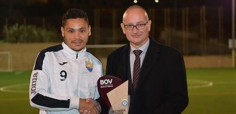 Marcelo Barbosa is the BOV GFA Player of the Month for December Marcelo Barbosa is the BOV GFA Player of the Month for December