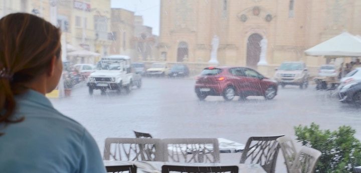 599mm of rainfall recorded in 2018, with October wettest month of year