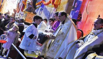 Blessing of the animals for Feast of Saint Anthony the Abbot in Xaghra
