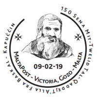 150th Anniversary since birth of ‘Fra Baskal’ – Special hand stamp
