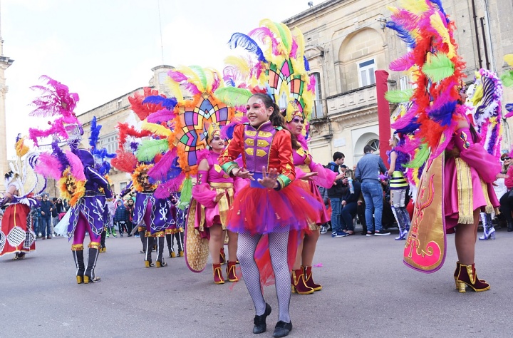 Carnival festivities enjoyed by everyone in Xaghra on Sunday