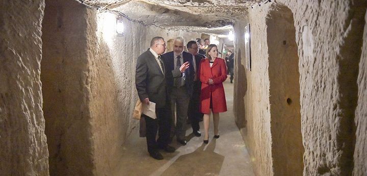 Restoration work on Citadel World War II Air-Raid shelters inaugurated