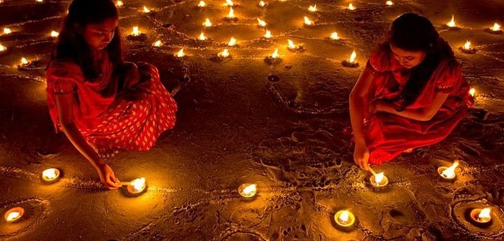 Artefacts made from candles, music, food and culture for Lejl Imkebbes