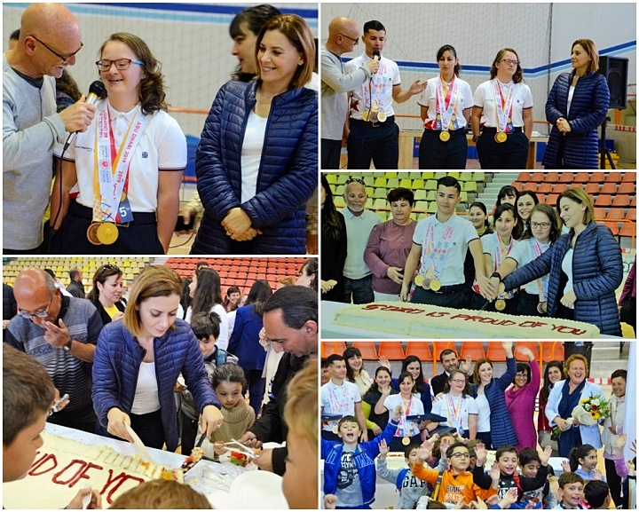 You made Gozo Proud - Gozo's Special Olympics team members