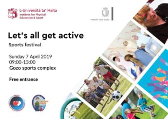 Let’s all Get Active – Free Sports Festival in Gozo for all the family