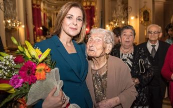 103rd birthday celebration Mass for Carmen Vella of Qala