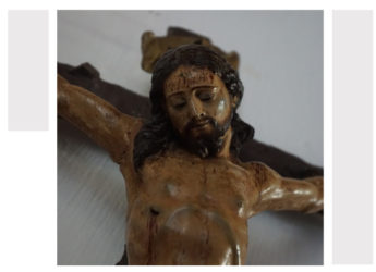 Crucifixes on display at Il-Hagar Museum for Holy Week in Gozo Crucifixes on display at Il-Hagar Museum for Holy Week in Gozo