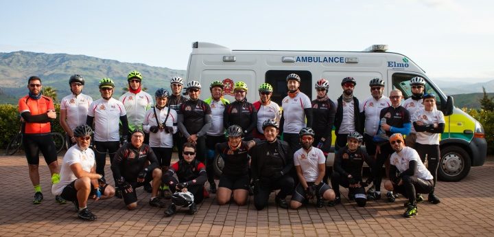 EFRU fundraiser Sicily Cycling Tour with largest participation to date