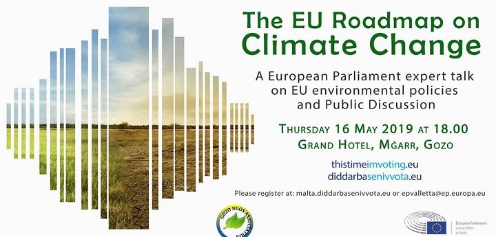 Discuss the EU Roadmap on Climate Change this Thursday in Gozo