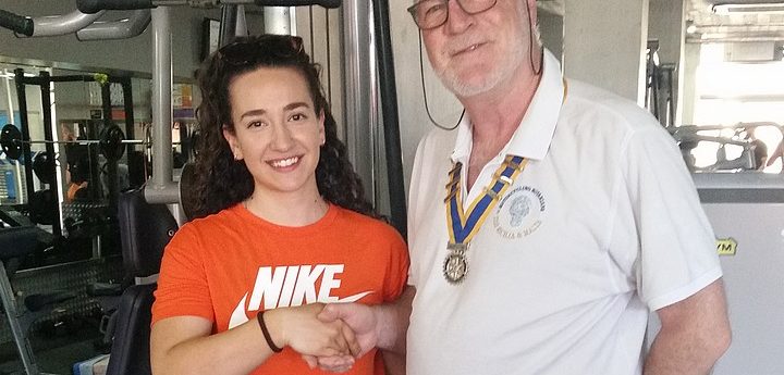 Rotary Club of Gozo presents €500 Vocational Grant to Krista Grech