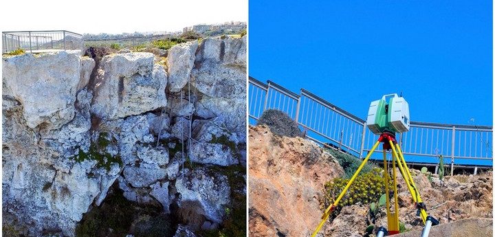 3D Laser scans and photogrammetric surveys done on Calypso Cave