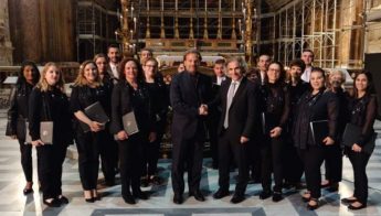 Gaulitanus Choir return from concert tour to Assisi and Rome
