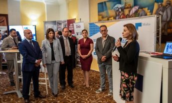 First edition of the Gozo Business Expo on today at the Grand Hotel