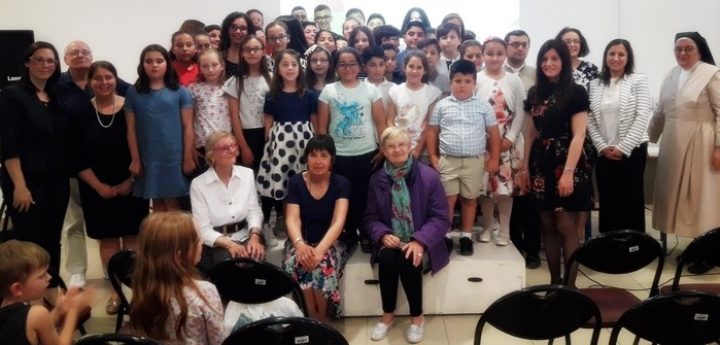 Prize giving event for winners of Gozo award writing competition