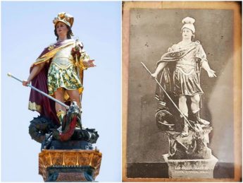 Victoria’s Statue of St George to visit Citta Pinto in Qormi