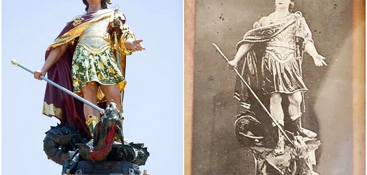 Victoria’s Statue of St George to visit Citta Pinto in Qormi