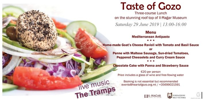 Music and food events this June on the rooftop of Il-Hagar Museum
