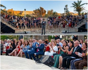 Ceremony for students graduating from Sir M. A. Refalo Sixth Form