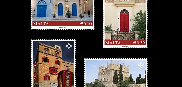 Old Residential Houses featured on MaltaPost SEPAC stamp issue