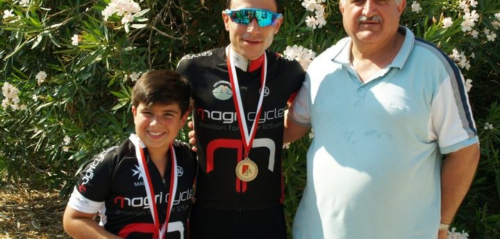 Gozitan cyclists achieve podium places in time trial championship