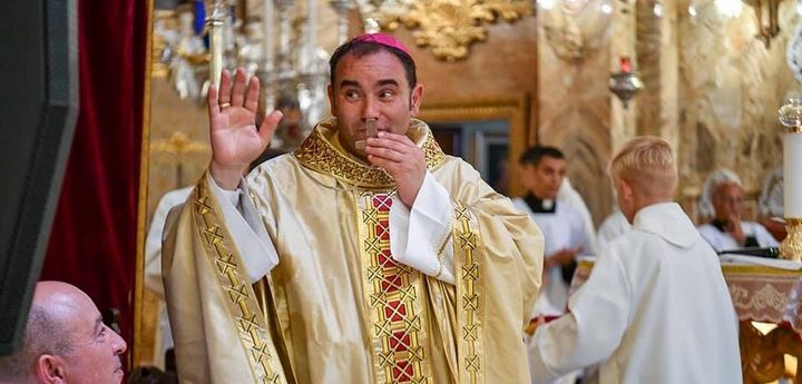 Bishop Giovanni Cefai celebrates solemn Pontifical Mass in Zebbug