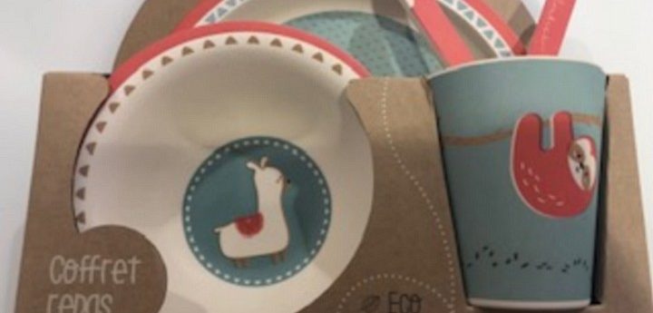 Warning not to use children’s 5-piece meal set because of melamine