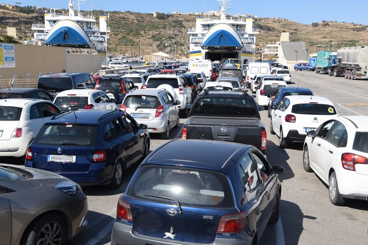 Gozo Channel registers in trips, passengers and vehicles during the second quarter