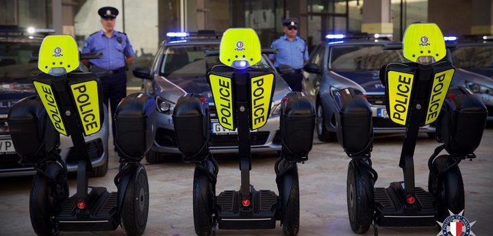 20 new vehicles and 6 segways join the Malta Police Force