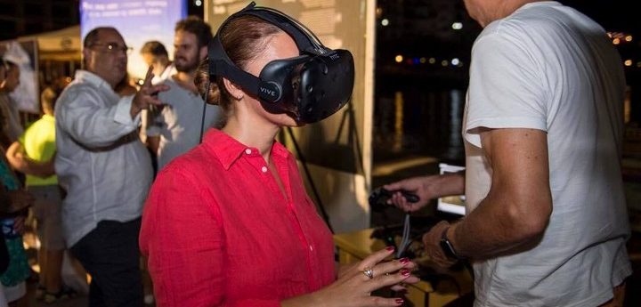Underwater 3D Virtual Reality Display of Phoenician shipwreck