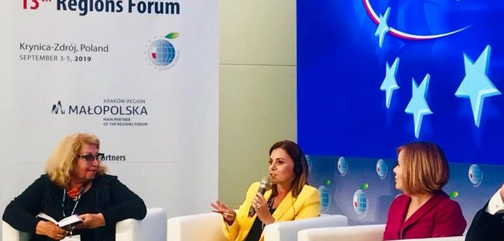 Gozo Minister showcases Gozo at the Economic Forum in Poland