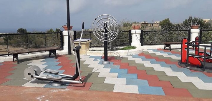 New open-air gym installed by the San Lawrenz Local Council