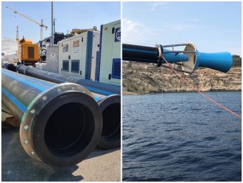 Gozo sewage outfall repairs completed, illegal waste caused damage