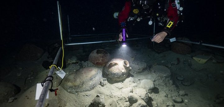 3D Virtual Reality Display of Phoenician shipwreck in Xlendi