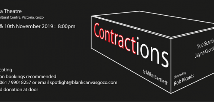 Contractions: An “ink-black comedy” with the 356 Company in Gozo