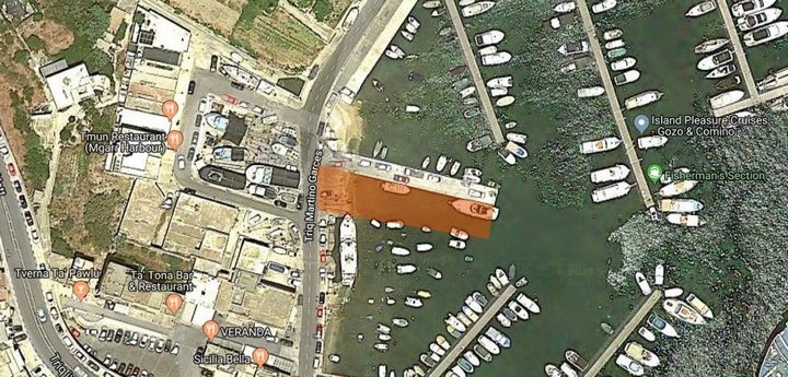 Refurbishment underway on fishermen’s slipway and quay at Mgarr