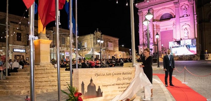 St John the Baptist Square regeneration project inaugurated